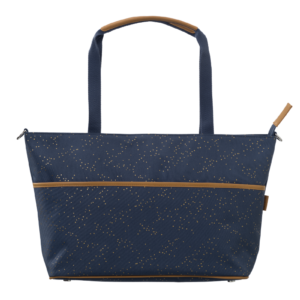 Fresk Nursery Indigo dots Gold Bag  Blue