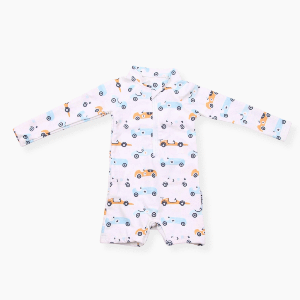 AllBaby-1 Piece Cars Swimsuit