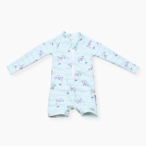 AllBaby-1Piece Dolphin Swimsuit