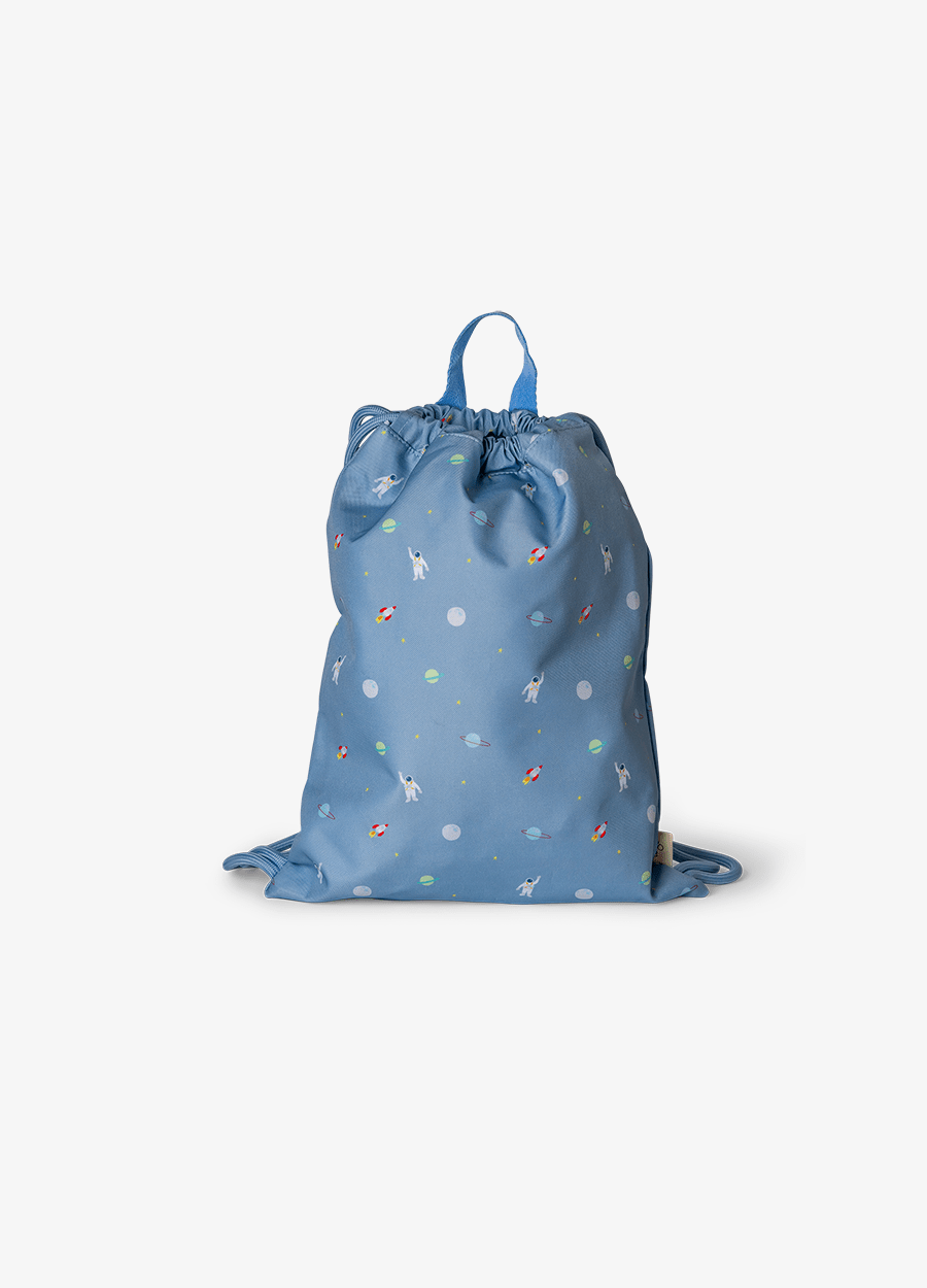 Citron Drawstring Wet Bag Spaceship