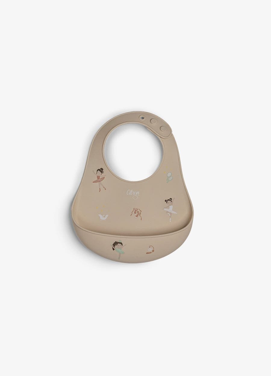 Citron Silicone Bib Ballerina