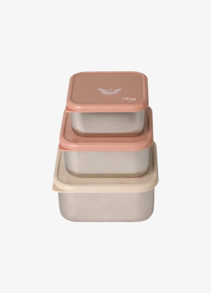 Citron Stainless steel Stackable Lunchbox Ballerina