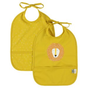 Waterproof Bib 2-Pack - Mr. Lion
