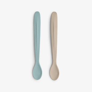Citron Silicone Feeding Spoon Long Set Of 2 Vehicles