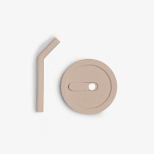 Citron Silicone Cup Cover Lid Beige