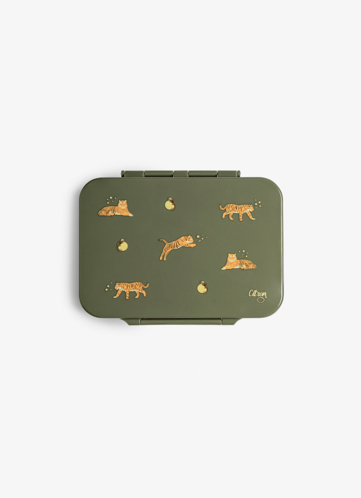 Citron Tritan Lunchbox Tiger