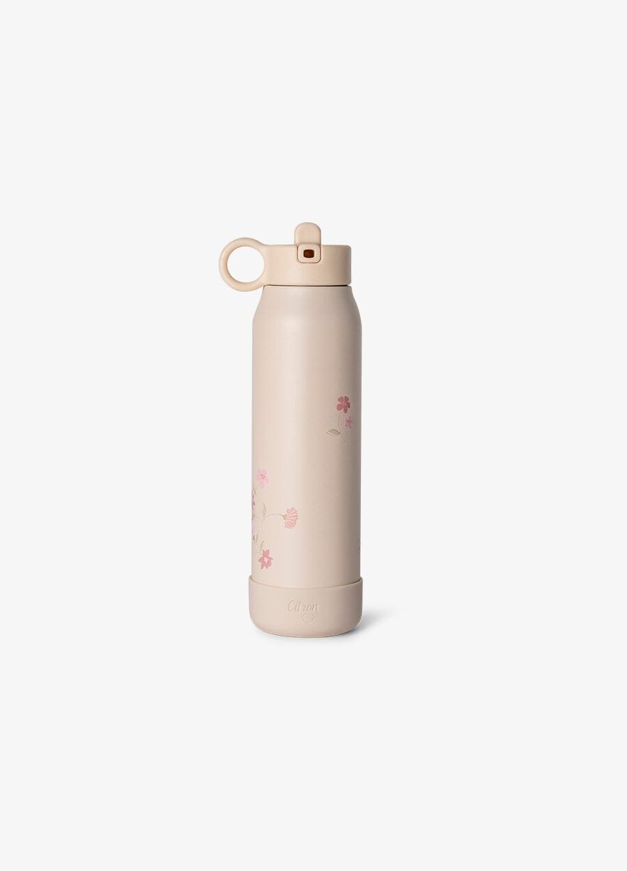 Citron Stainless Steel Water Bottle 350Ml Flower