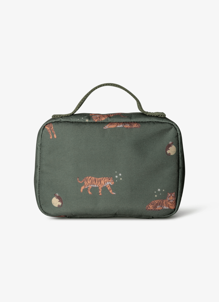 Citron Insulated Snack Bag Tiger