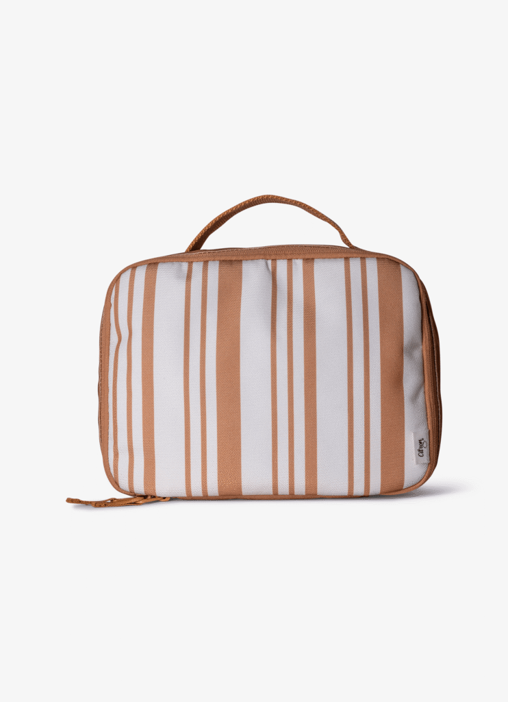 Citron Insulated Square Lunchbag Caramel