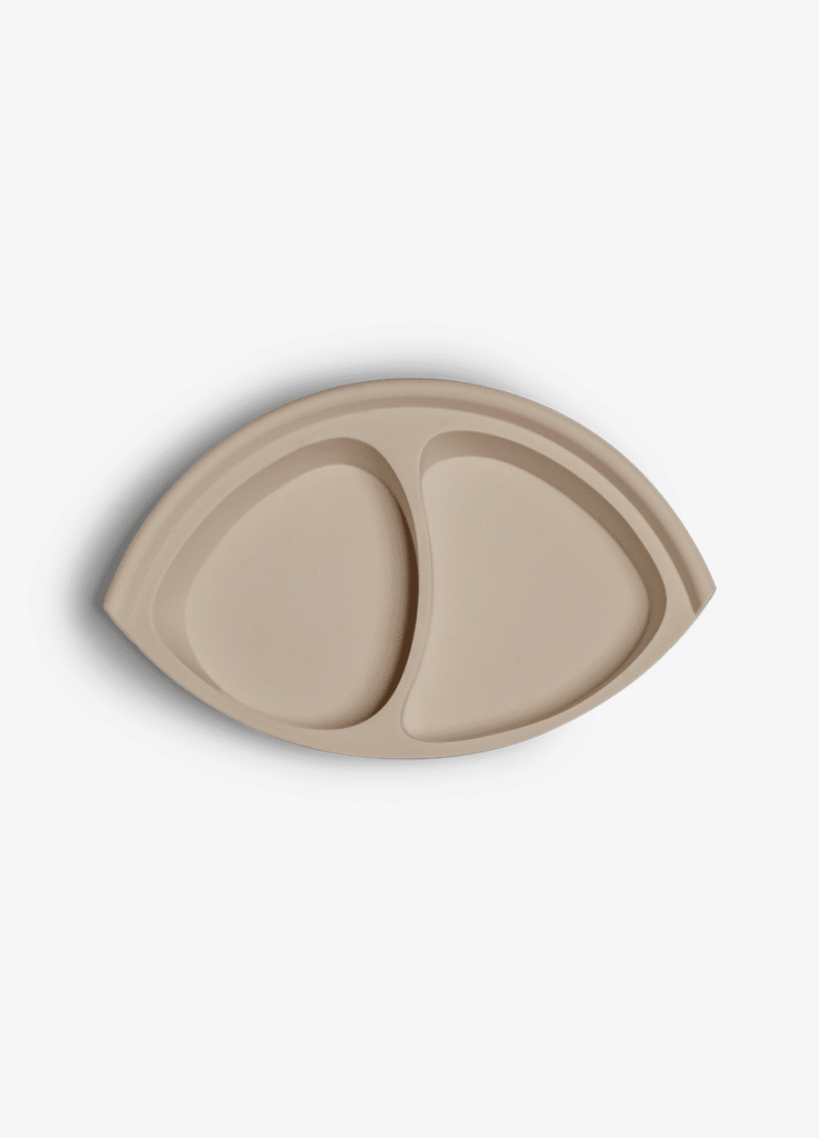 Citron Silicone Plate Divider Beige