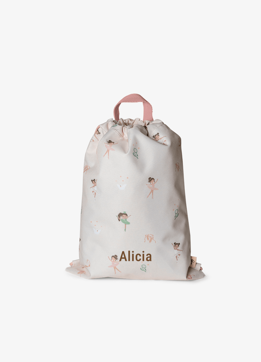 Citron Drawstring Backpack Ballerina