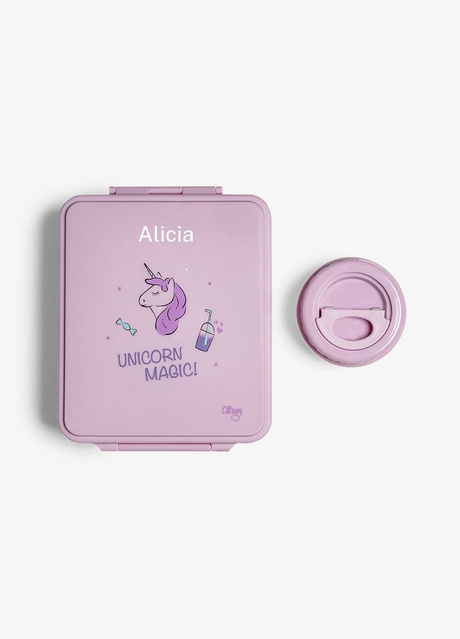 Citron Grand Lunchbox Stormy Unicorn