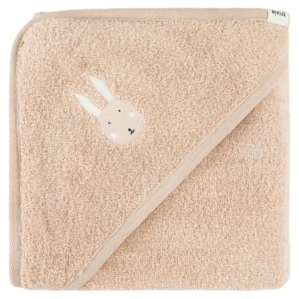 Hooded towel (75cm x 75cm) Mrs. Rabbit