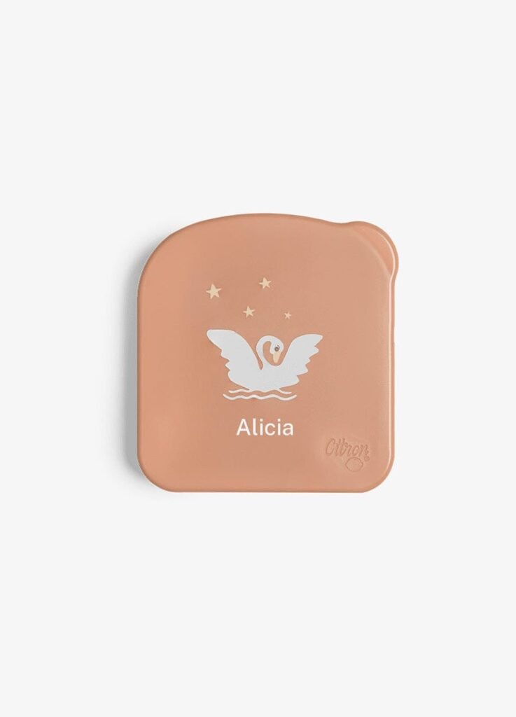 Citron Sandwich Box Swan