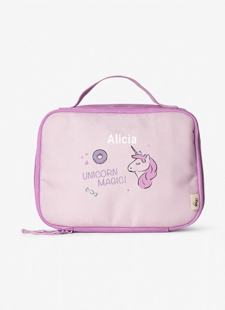 Citron Insulated Square Lunch Bag Stormy Unicorn