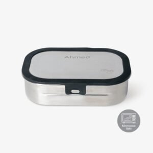 Citron Stainless steel Lunchbox Black