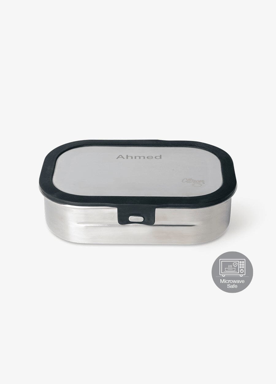 Citron Stainless steel Lunchbox Black
