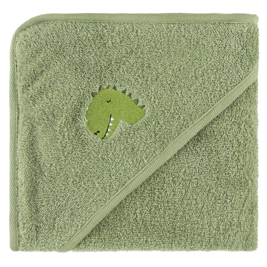 Hooded towel (75cm x 75cm) Mr. Dino