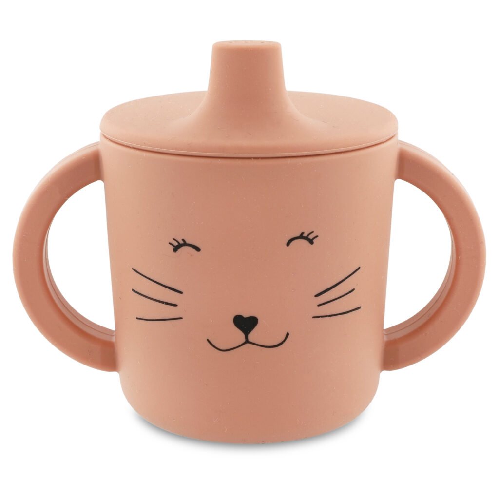 Silicone Sippy Cup - Mrs. Cat