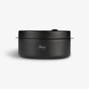 Citron Ss Food Jar 400Ml Black