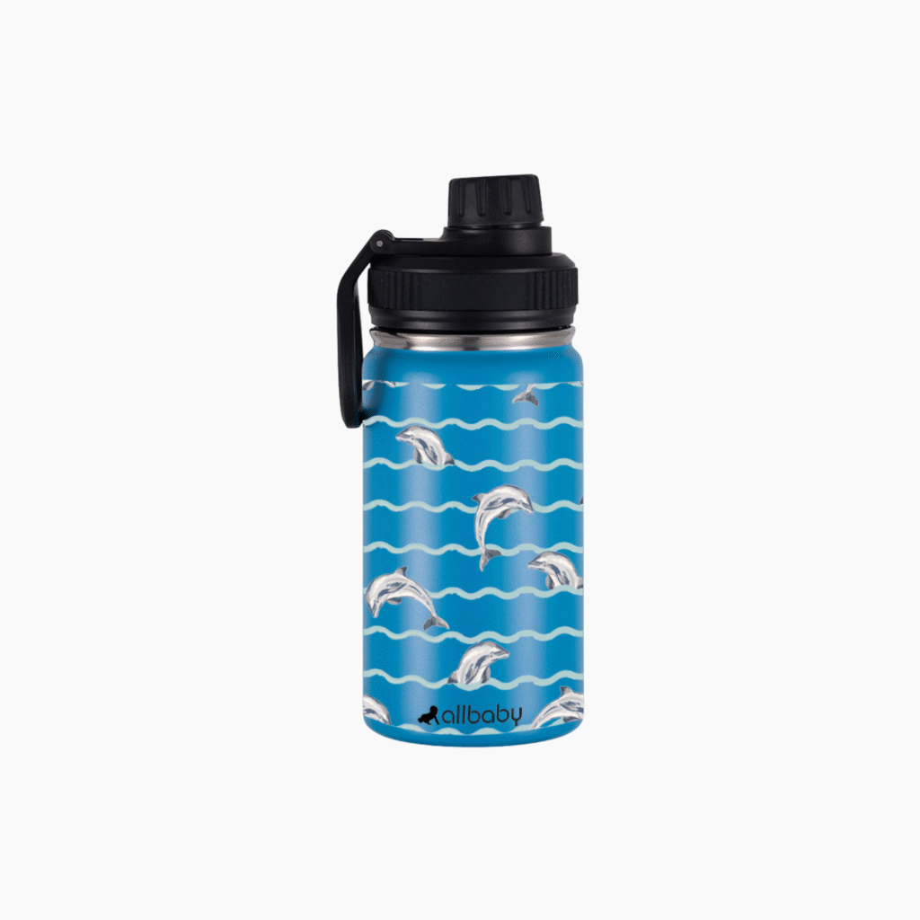 Allbaby 350ml Bottle - Blue Dolphin