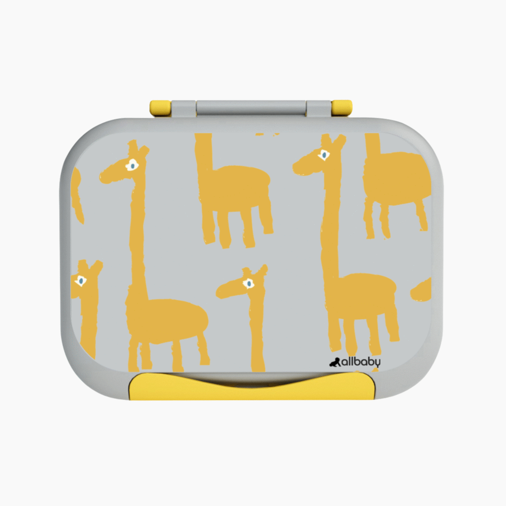 Allbaby Lunchbox - Yellow Giraffe