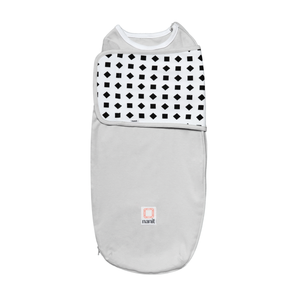 Nanit Breathing Wear Swaddle 1pk - (0-3 Months) - Grey