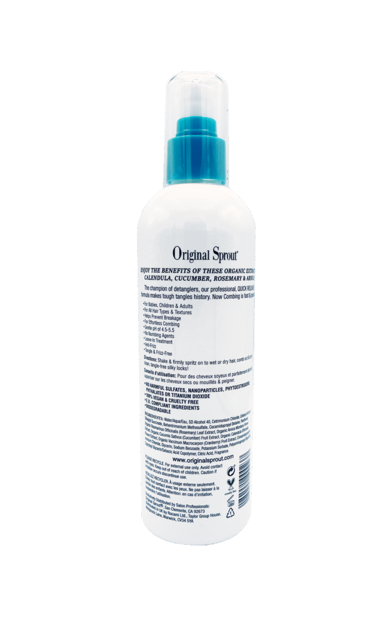 12 oz Miracle Detangler Back