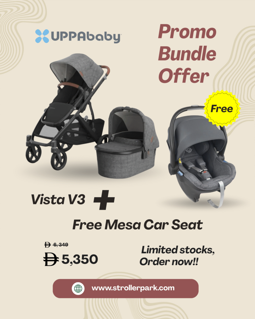 Vista V3 + Free Mesa Car Seat - UPPABABY Bundle Offers