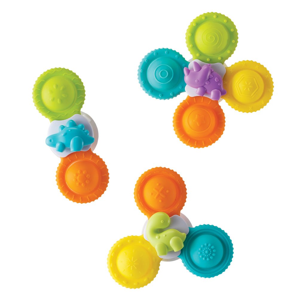 Infantino Silicone Bath Pop Spinners