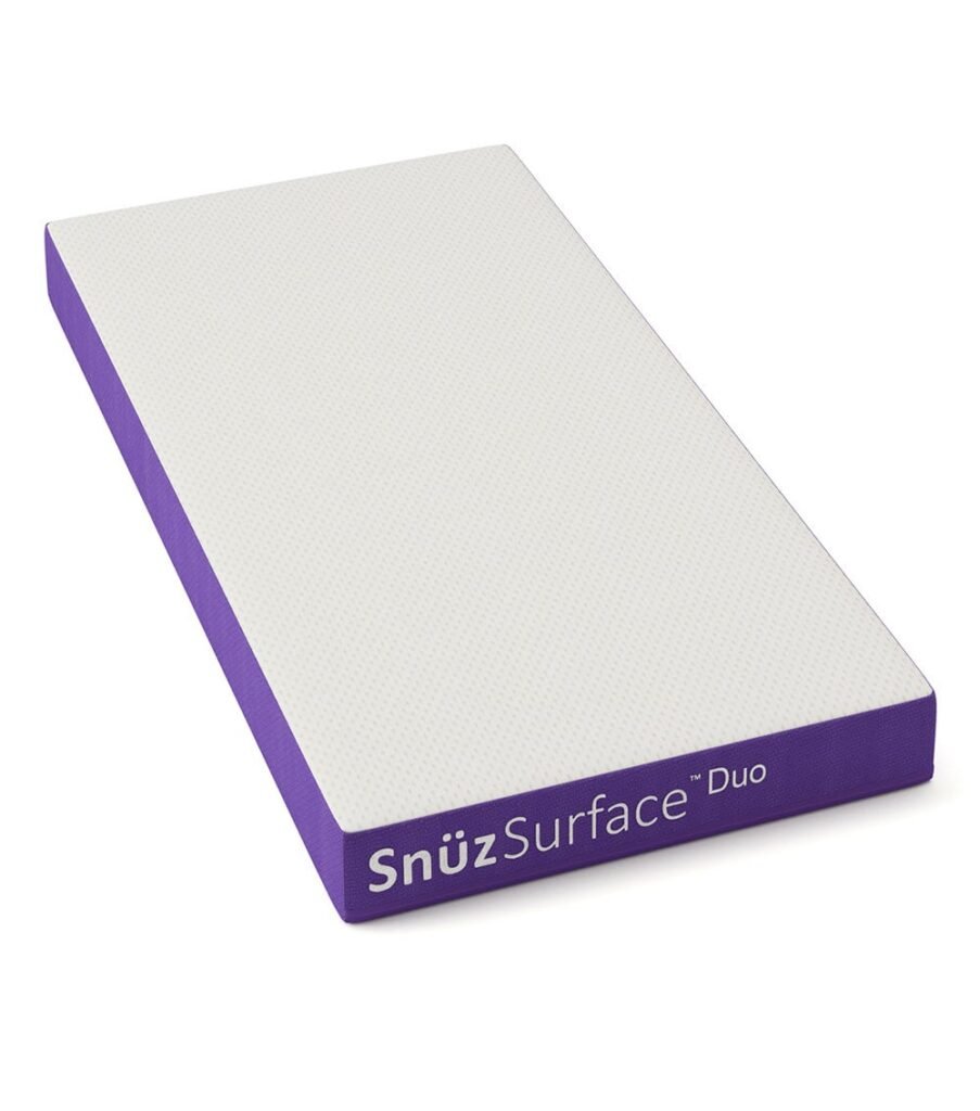 SnuzSurface Duo Dual Sided Cot Bed Mattress SnuzKot 68 x 117