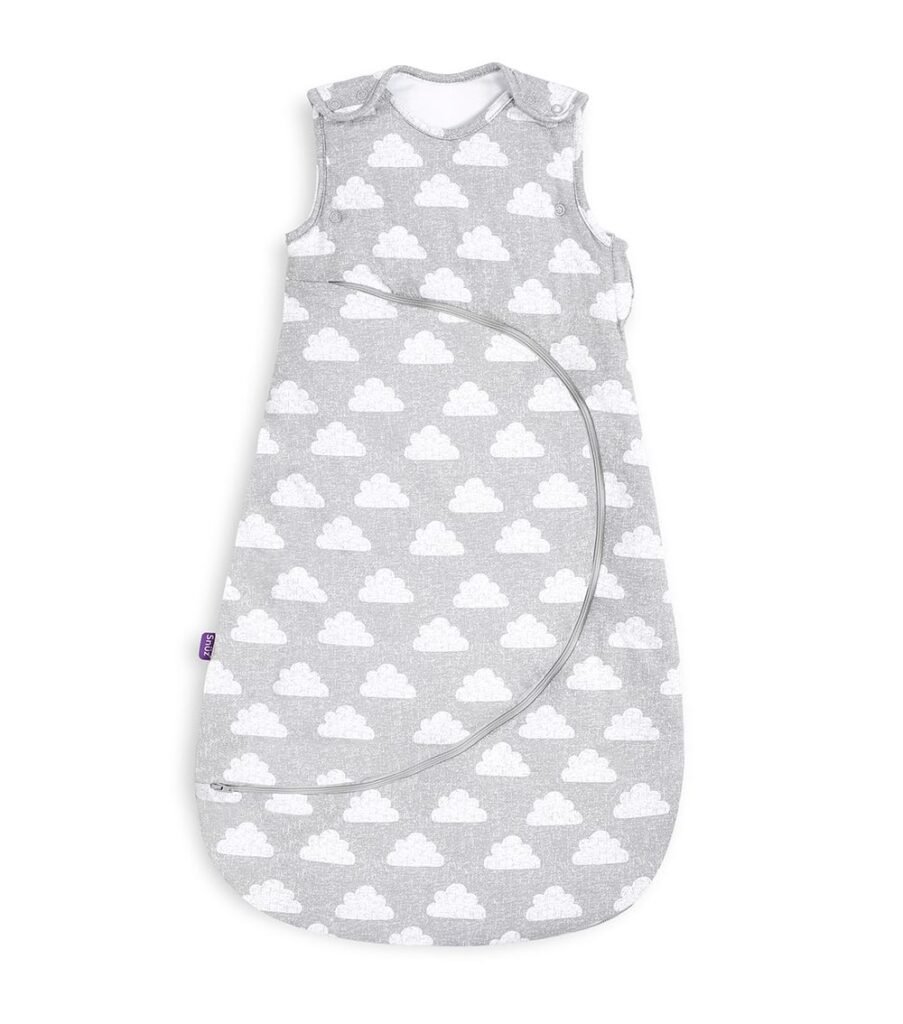 SnuzPouch Sleeping Bag, 1.0 Tog - Cloud Nine, 0-6M