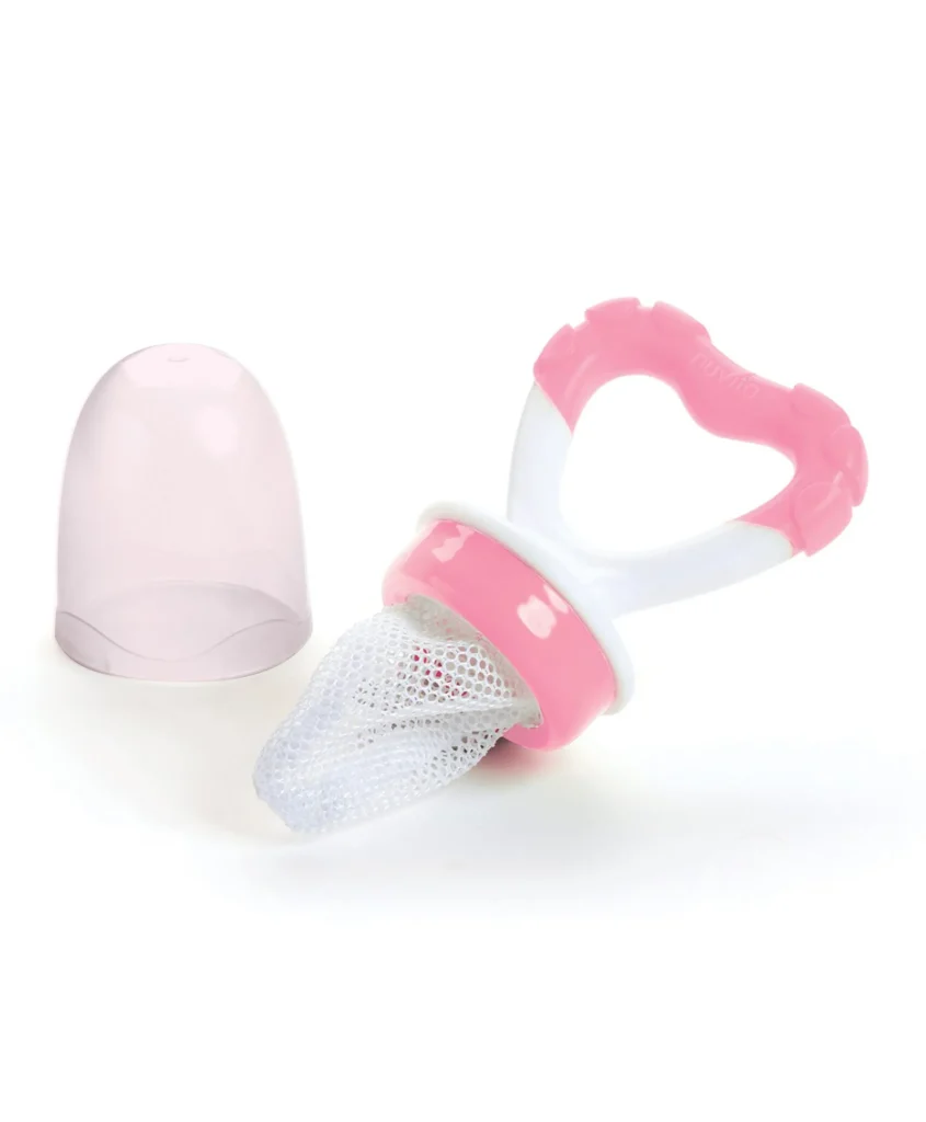 Flavorillo 2-in-1 Nutritional Feeder & Teether Set - Pink