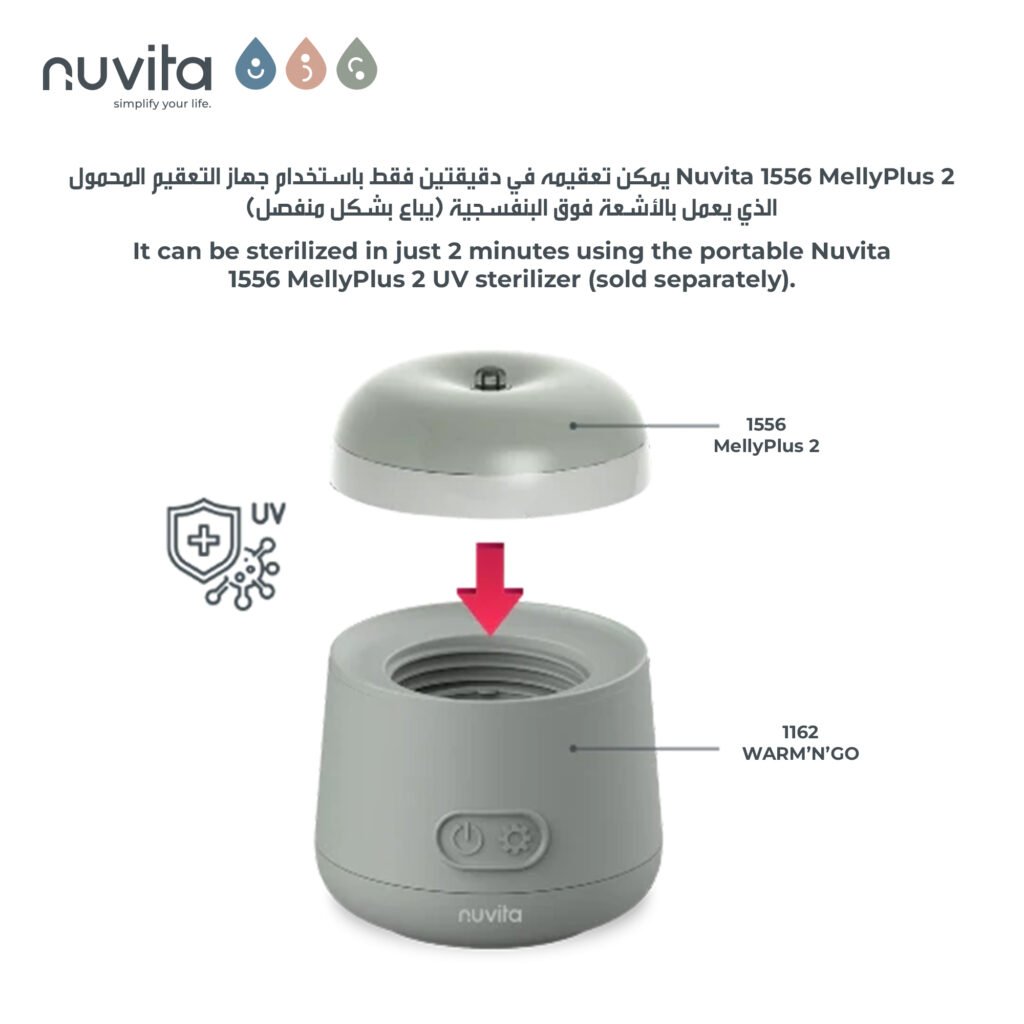 Nuvita Warm'n'Go 1162 - Universal Portable Bottle warmer