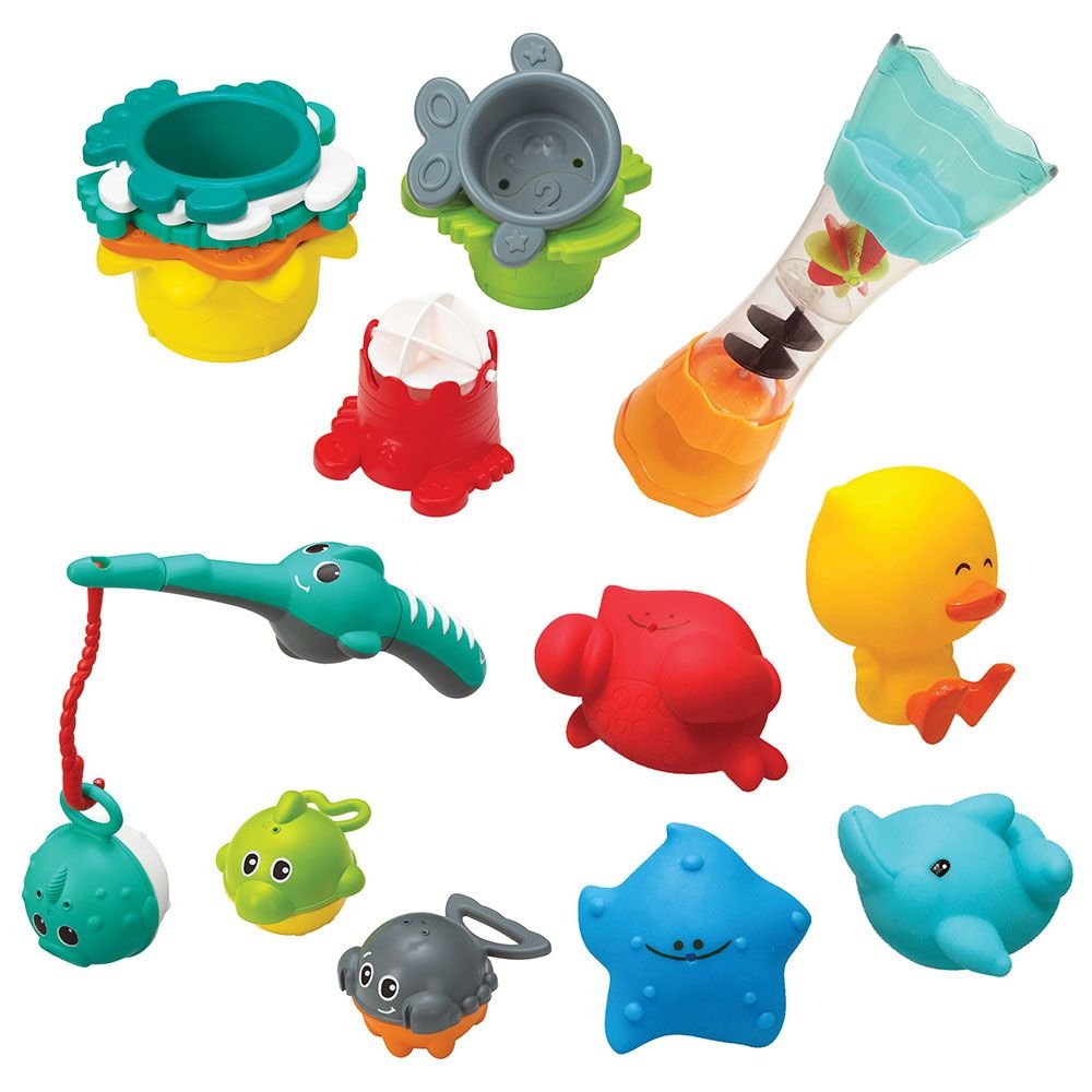 Infantino Splish & Splash Bath Play Set | 6M+