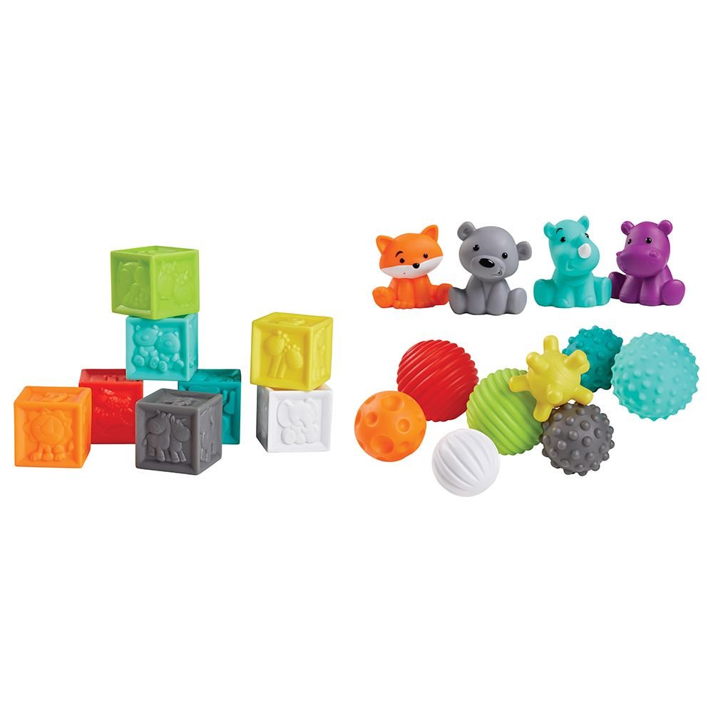 Infantino Super Soft Stackables Activity Playset