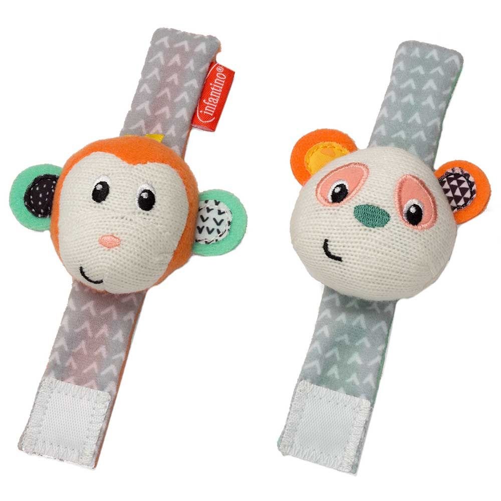 Wrist Rattles – Monkey/Panda | 0M+