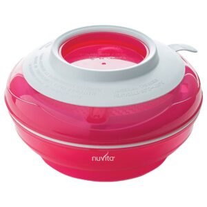 Pappafacile 4 in 1. Multi-use Foodprocessor set. Pink